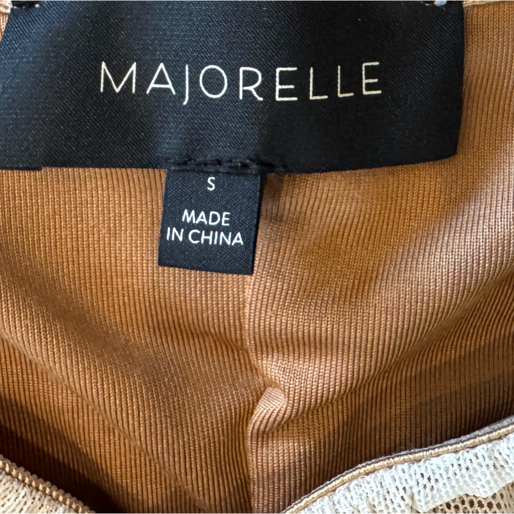 MAJORELLE Bandit Mini Dress in Cream - Picture 8 of 10